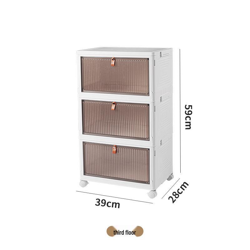 Foldable Drawer and Shoe Storage Cabinet Organizer