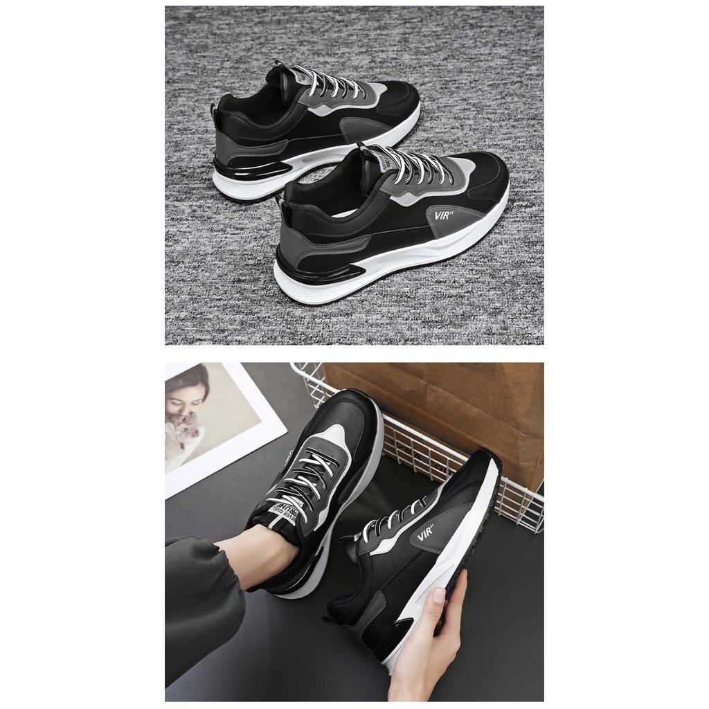 Men's Shoes, Sports Shoes, Running Trend, Casual, High-end, Versatile for Students, Men's Height Increasing Soft Surface Walking Shoes
