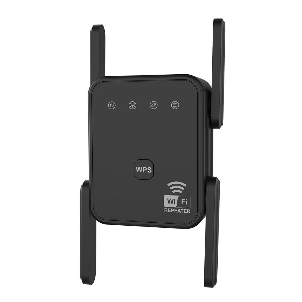300Mbps WiFi Signal Extender with High-Gain Antennas Strong Internet for