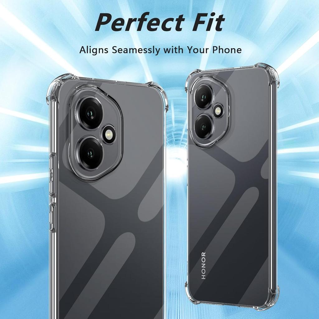 Flexible Four-Corners Shockproof TPU Case for Honor 400 Pro 5G Protective Cover Transparent Capa Fundas Coque