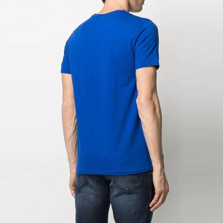 Polo Ralph Lauren Písmenový med T-shirt s okrúhlym výstrihom a krátkym rukávom Pánske tričká Modrá 710837306-001