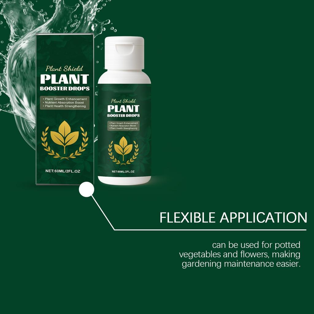 Plant Fertilizer, Indoor House Plants Liquid Food, 60ml Deep Nourishment For Cactus Orchid Hydrangea Monstera Pothos Garden Lawns Parks Balcony