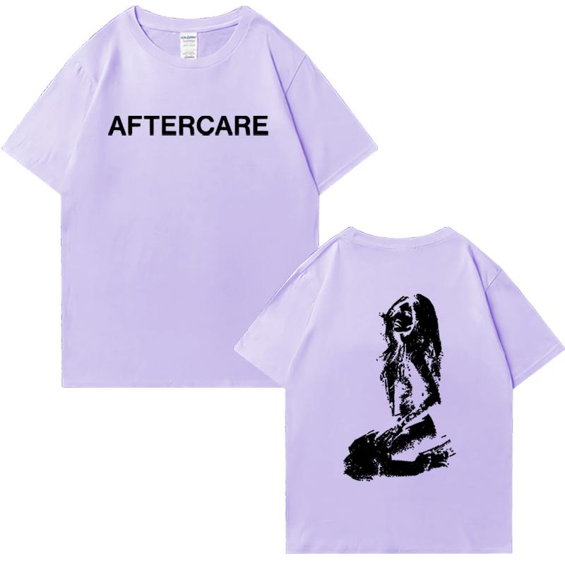 Hot Sale 2025 Nessa Barrett Merch Unisex Oversized T-Shirt Aftercare Album New Short Sleeve 100% Cotton Summer Men Women Tops