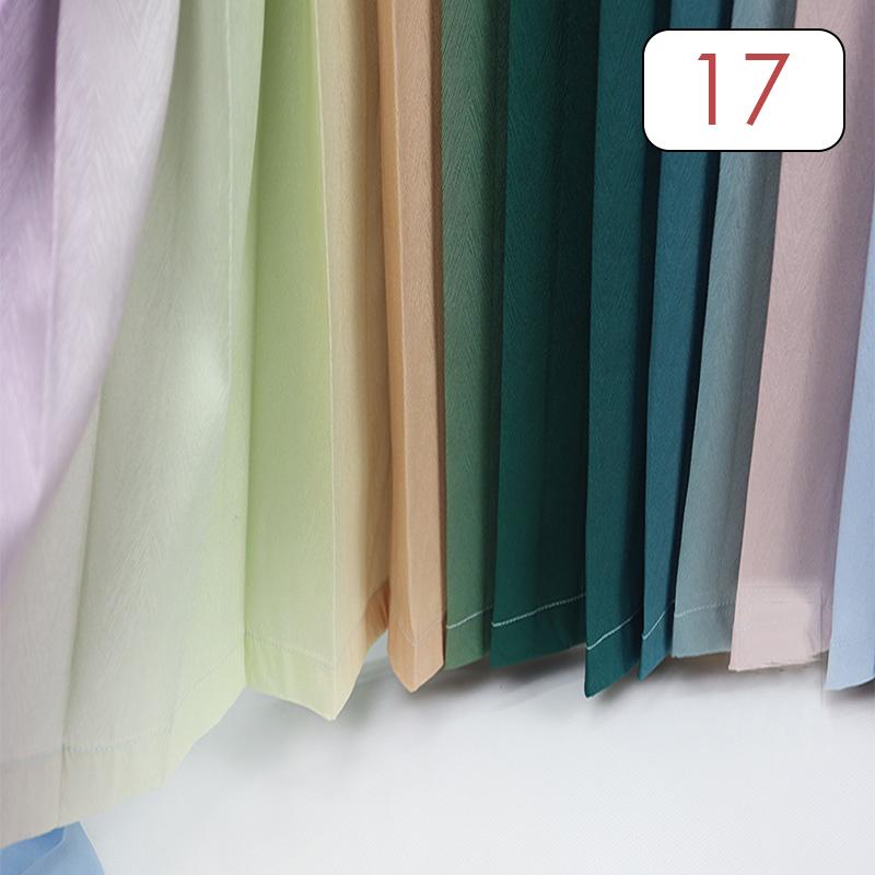 1 Meter Ancient Style Rainbow Gradient Fabric 120D Jacquard Multi-Tones Ombre Tulle Fabric For Sewing Hanfu Dress Stage Costume