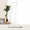 Nagai Kosan Frame Clothes Rack Wide X 2cm Deep X Two Clothes (Folding), 44.5cm 150.5cm High, Panels, White, Storage, Space-Saving, NK-531