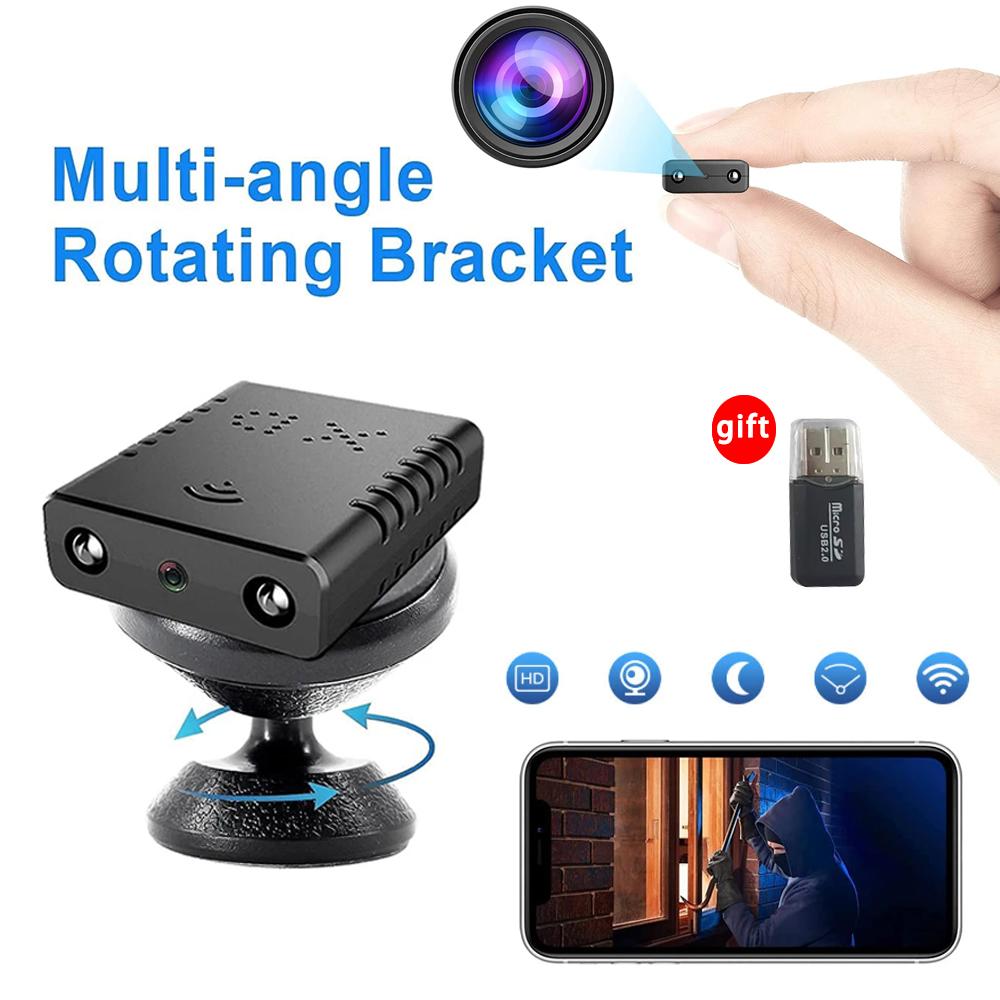 

Smallest IP WiFi Security Camera,USB Plug Wireless Camera,Portable Remote Camera,HD1080P WiFi Security Camera with Night Vision