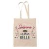 Sac Cabas - PLANETEE - Sabrina La Plus Belle - Jute - Texte Imprimé - Imprimé En France