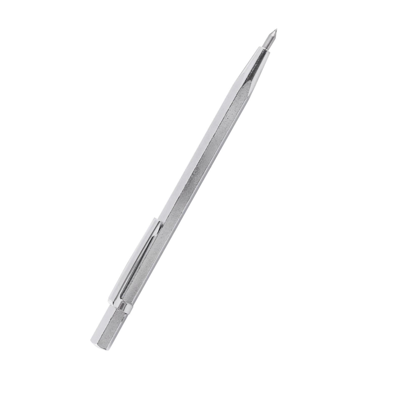 

Портативный скрайбер, гравировальный инструмент, ручка для гравировки стекла, керамики, инструмент для скрайбирования (Серебряный)