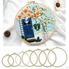 Bamboo Embroidery Stitch Circle DIY Needlework