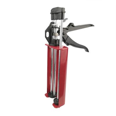 Pistola de doble lechada manual Aplicador de adhesivo de hierro Pistola de calafateo de dos componentes para epoxi acrílico poliuretano