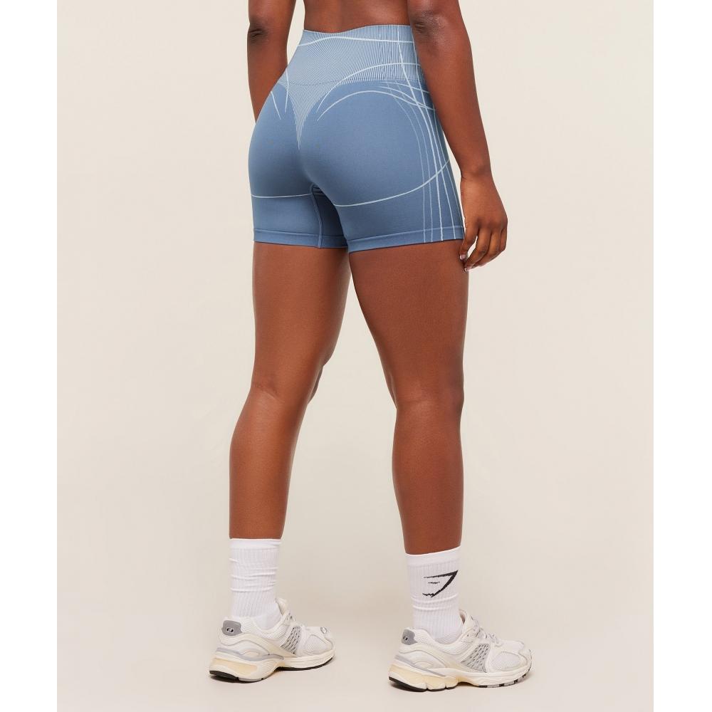 Gymshark Apex Seamless Shorts Worn Blue Gentle Blue B3b4p Uds3