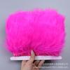 Encryption 8-10Cm Vascular Flannel Edge Clothing Accessories Material Colored Turkey Fluff Skirt Headdress