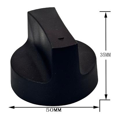 50 Mm Gas Stove Knobs Set of 5 for Cooking Control Accessories Compatible with Various For BBQ and Flat Oven Models