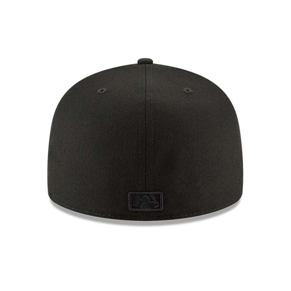 New Era 59Fifty Hat MLB Basic Los Angeles Dodgers LA Black Fitted Cap (7 1/2) -