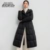 Snowflying Women's Goose Down Mid-Length Winter Puffer Jacket