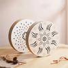 Stream Drum For Beginner 6 Inch Sound Healing Drum Relaxation Wooden Yoga Meditation Musical Instrument