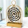 Vintage Kute Mosquito Cage Golden Bird Cage Mosquito Coil Box