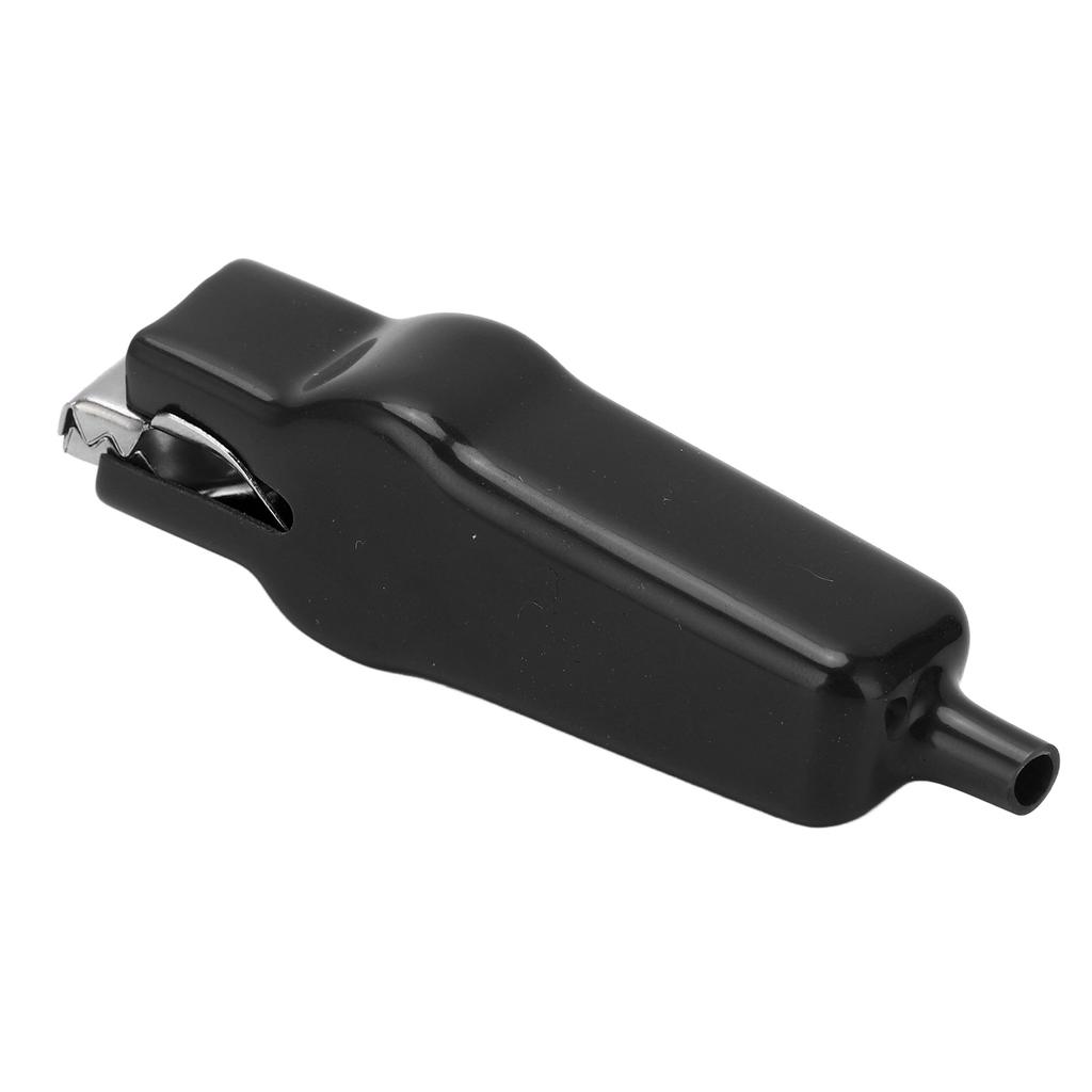 10pcs Battery Clamps 20A Large Opening Strong Bite Force Electric Wire Clips Connectors for Electrical DevicesBlack