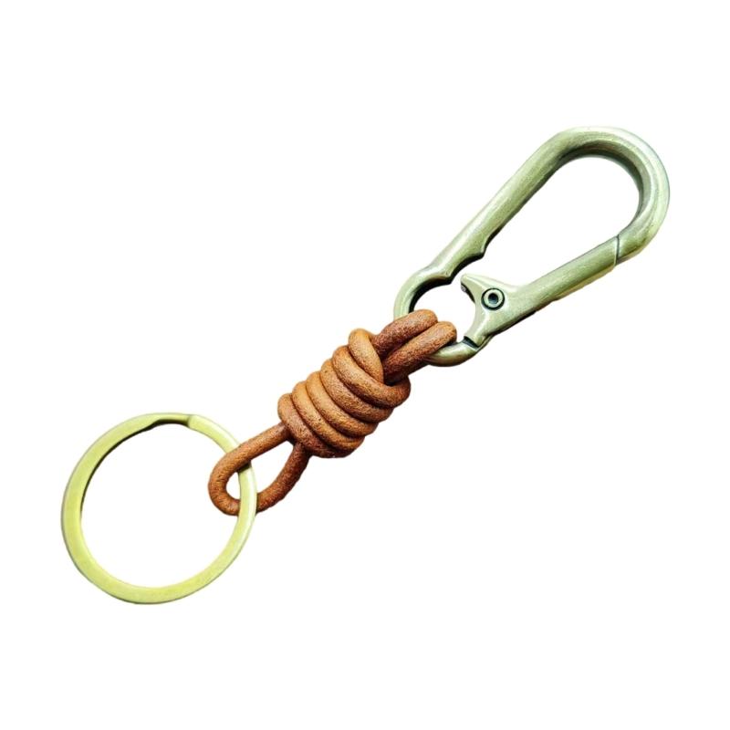 

Vintage Leather Keychain Men Vintage Style Key Rings Fashion Hanging Pendant Suitable for Car Keys and Accessories
