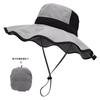 Hat women's summer sun protection visor sun hat outdoors cycling big eaves hat bucket hat neck protector folding hat