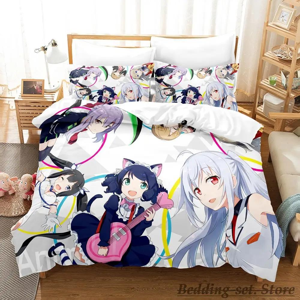 New Show By Rock! Bedding Set Single Twin Full Queen King Size Bed Set Adult Kid Bedroom Duvetcover Sets Anime Parure De Lit Bed