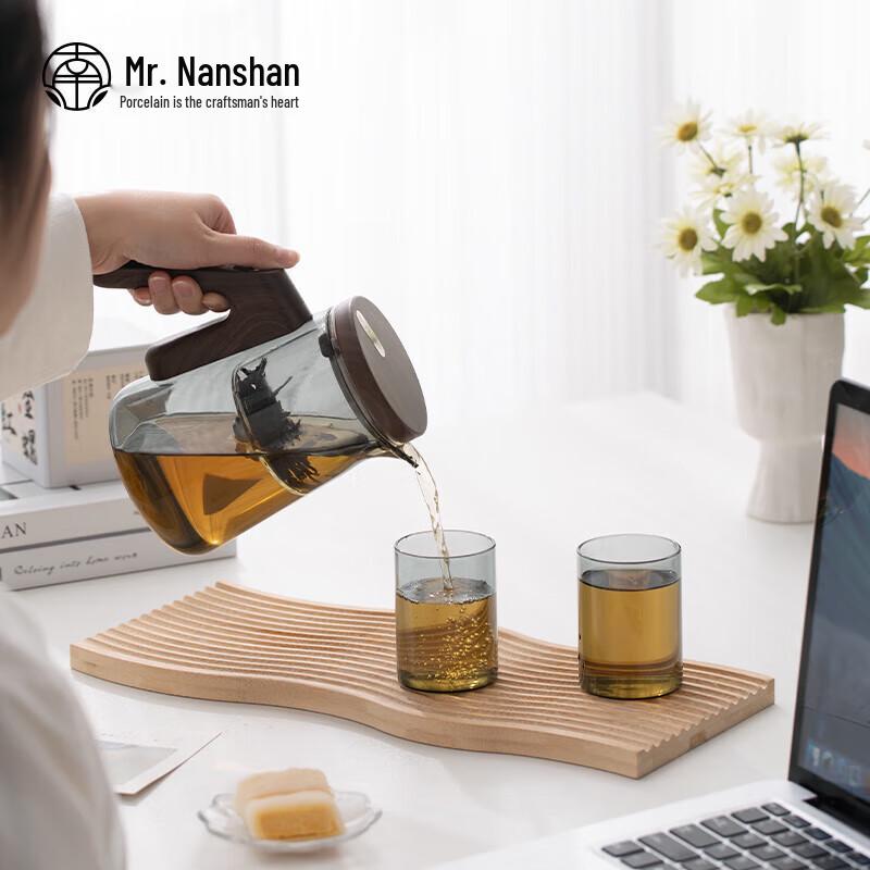 Nanshan Gentleman Glass Semi-automatic Teapot