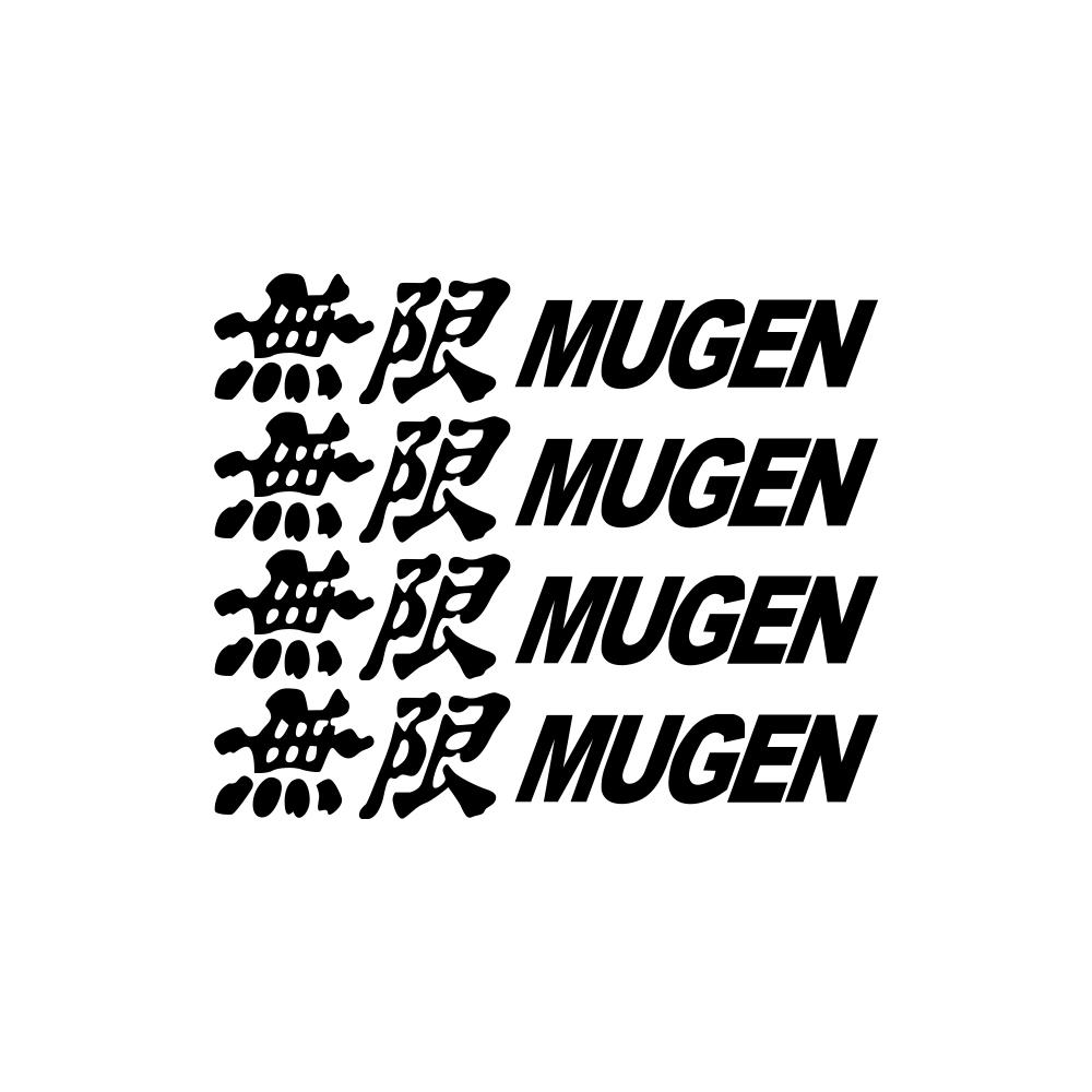 4pcs Car Emblem Wiper Stickers Wheel Window Handle Badge Decal For Honda Odyssey Mugen Fit CITY Civic Accord Jazz Accessories TT5