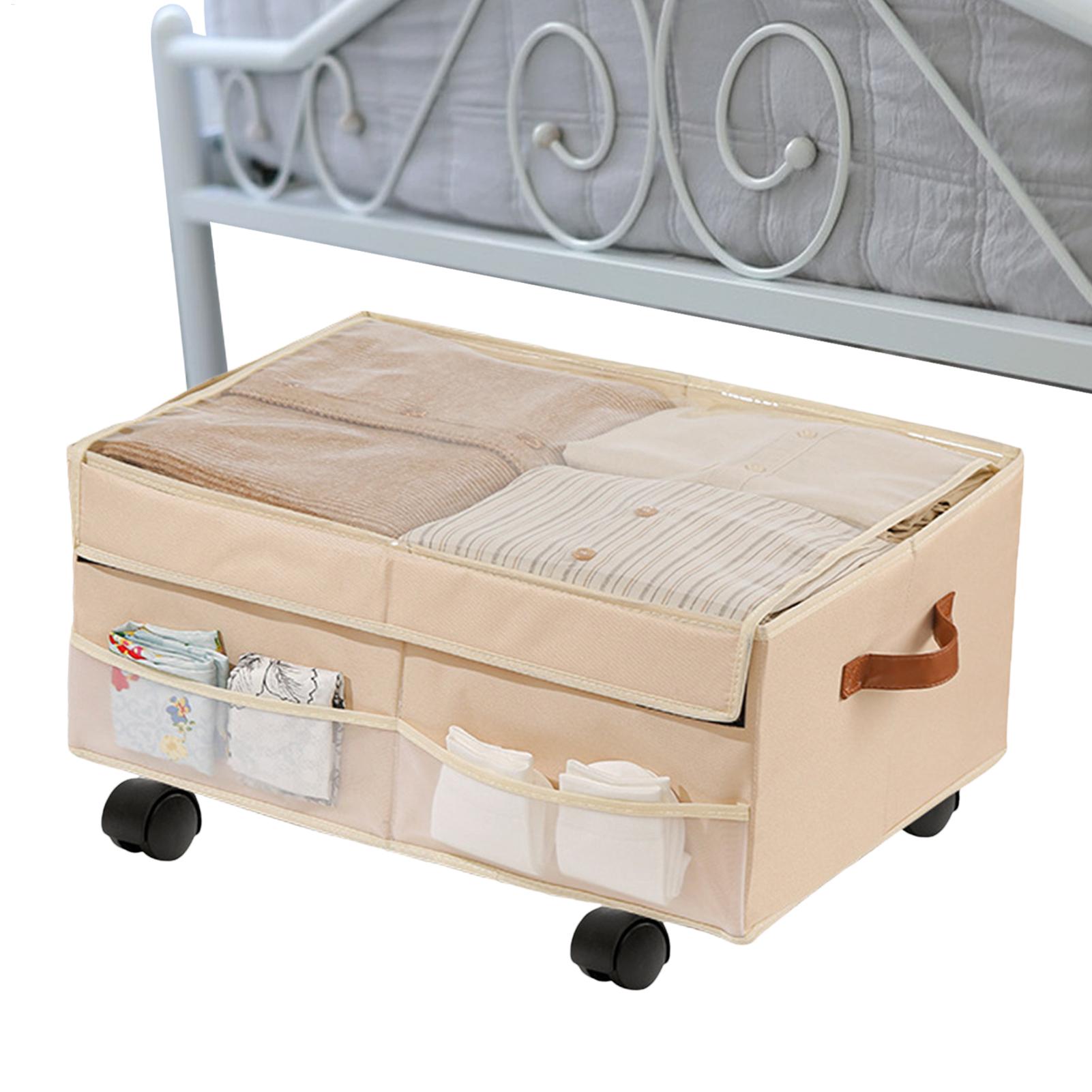 

Rolling Storage Box Household Rolling Storage Bin Thickened Organizer Box With Wheels For Car Camping Travel College Workplace China Mainland