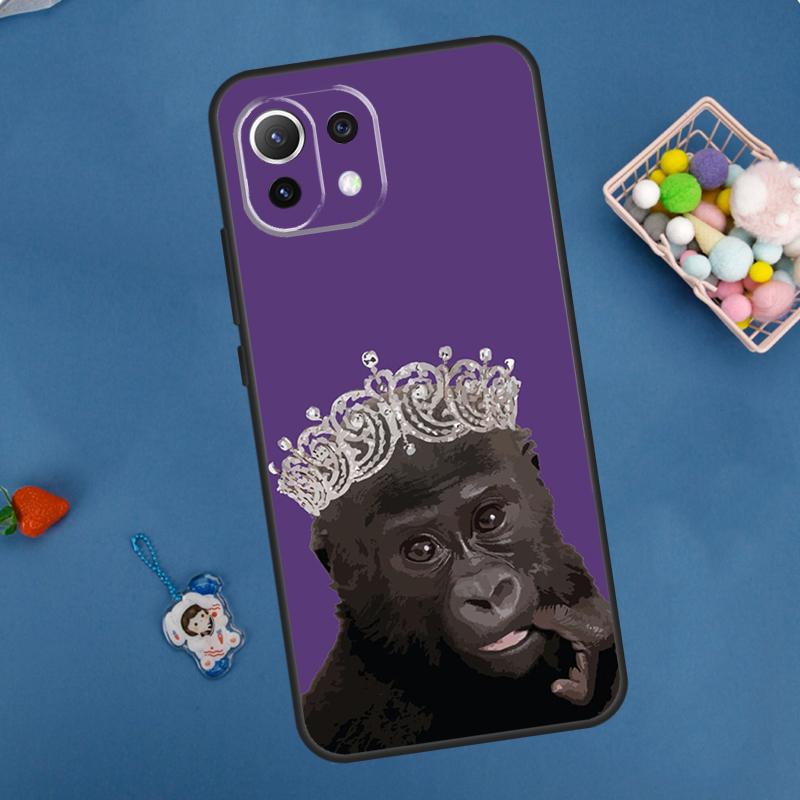 Monkey Gorilla Ape Baby Case For Xiaomi 15 Ultra 13 14 11T 12T 13T 14T Pro POCO X7 Pro F5 F6 M6 X3 X5 X6 Pro Coque