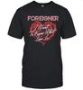 Extranjero Corazón de Rosa Quiero Saber Qué Es el Amor Camiseta Nueva Q872384