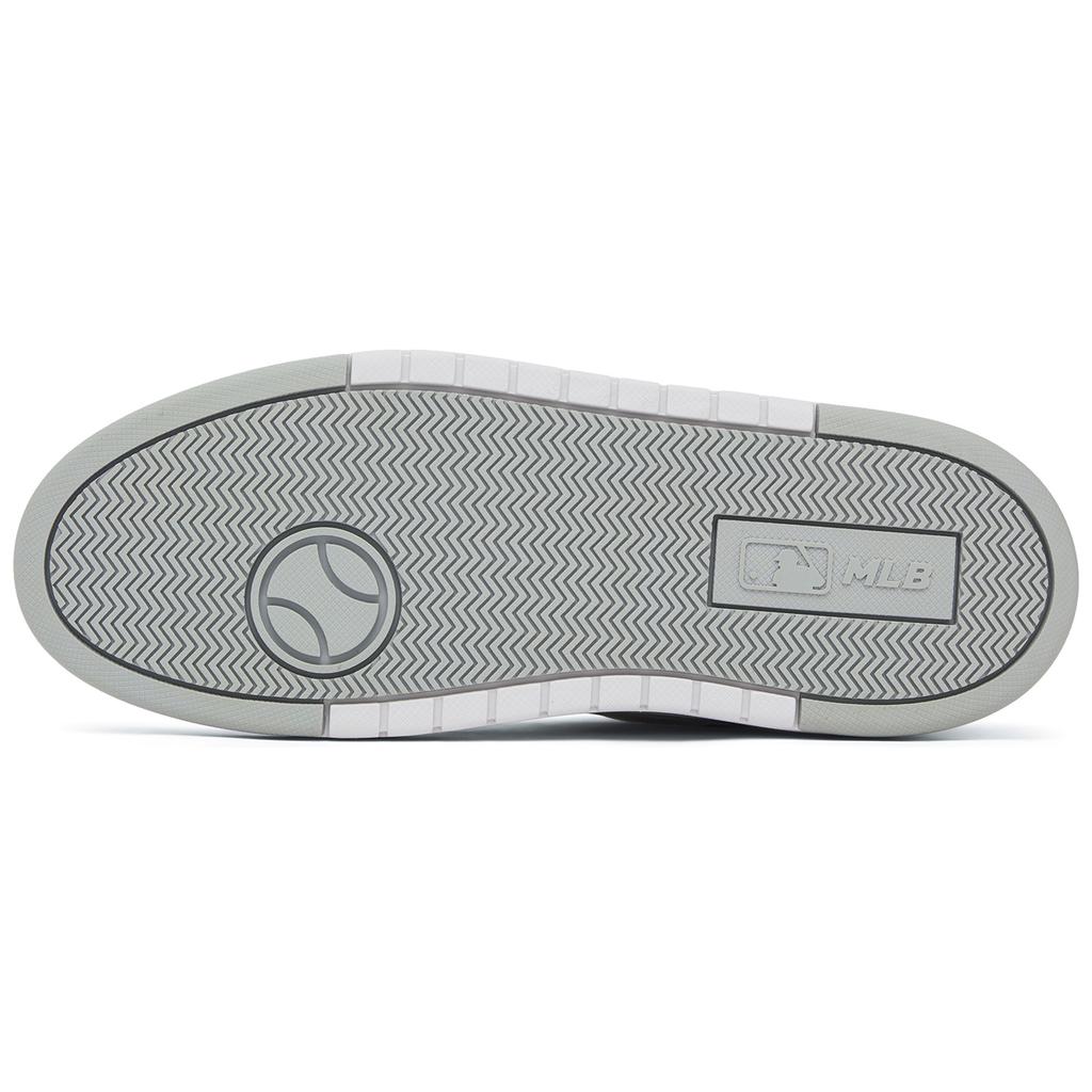 MLB Chunky Liner Leder Bequem Vielseitig Niedrige Sneaker Unisex-Sneaker Grau 3ASXCBS4N-50GRS