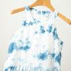 Yunnan Handmade Tie-Dye French Halter Tank Dress - Versatile Summer Style for Women
