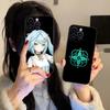 Game GI Faruzan Matte TPU Mobile Phone Case for iPhone 17 16 15 14 13 12 11 X XR XS 8 7 Air Pro Max Plus Mini Colorful Cover
