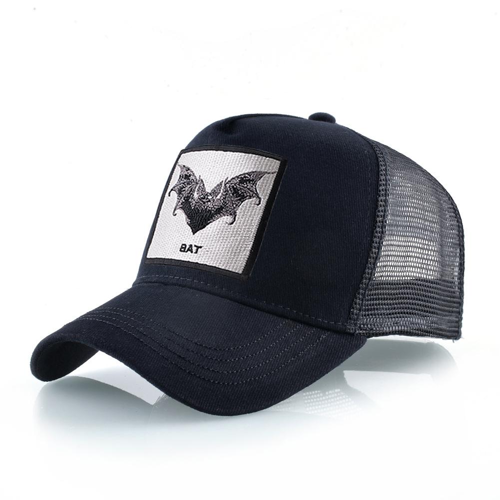 Four Seasons Trucker Cap Men Women Snapback Hip Hop Baseball Cap With Embroidery Scorpion Patch Adjustable Visor Hat