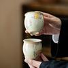 Ru Kiln Ceramic Teacup Creative Golden Fish Master Cup Household Kung Fu Tea Cup Tea Bowl Drinkware Teaset Accessories Supplies