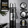 Large Capacity Cold Thermal Thermos Tumbler Stainless Steel Insulated Tea Coffee Water Bottle Insulation Flask Pot Travel Mug