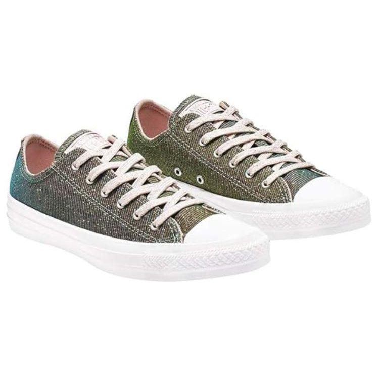 Converse Chuck Taylor All Star Starware Low Top Comfortable Canvas Shoes Women Sneakers Green 564914C