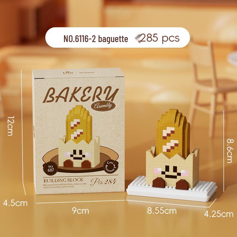 Swiss Roll Basque Building Blocks - Compatible with Lego Educational Toys for Children's Day Gift