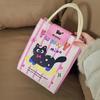 Cartoon Thermal Lunch Bag Animal Pattern Picnic Handbag Portable Cooler Lunch Bag  Travel