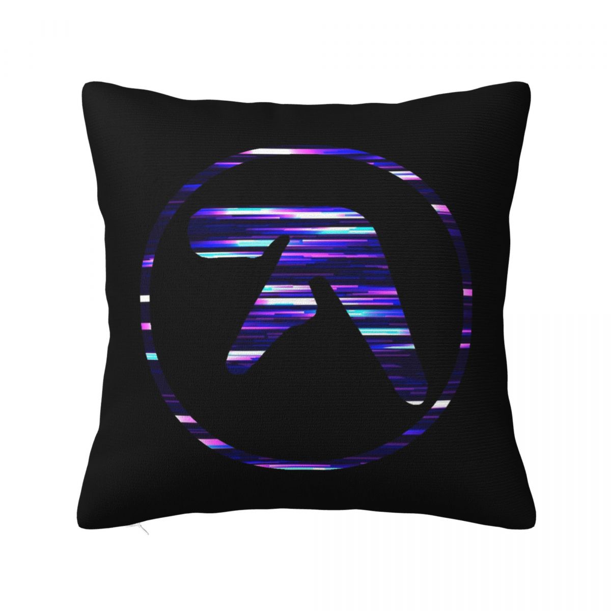 Aphex Twin Album Cover Square Pillowcase Cushion Cover Pillow Case Throw Pillow Cover for Home Sofa Living Room 12x12Inch