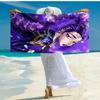 1pc KPop Demon Hunters RUMI3 Beach Towel, Comfortable and Thick, and Swimming/Bath/Picnic/Camping Towel, Suitable for Seaside Beaches