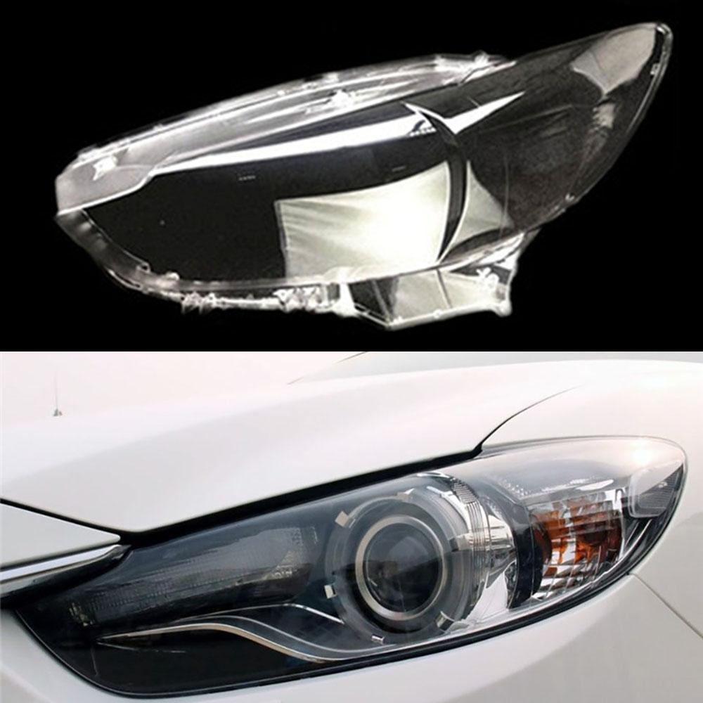 For Mazda 6 Atenza 2013-2016 Car Replacement Headlight Cover Transparent Lampshade Lamp Case Head Light Glass Lens Shell Left