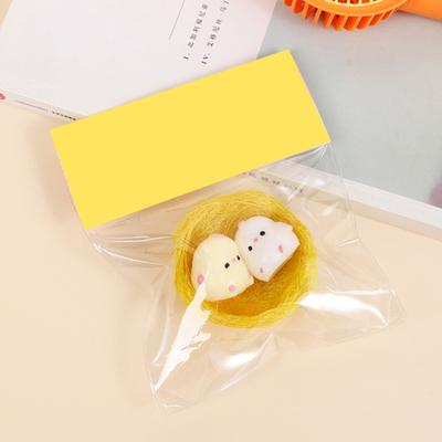 Stress Relief Nest Chick Toy Slow Rising Simulation Chicken Fidget Toy Decompression Three Chicken Squeeze Sensory Toy