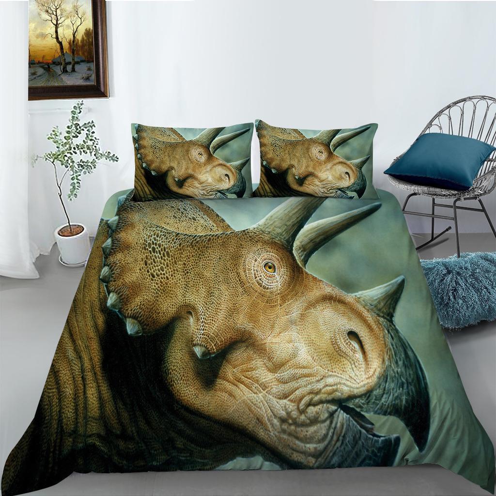 Dinosaur Series Polyester Bedding Two-Three-Piece Set 3D Digital Printing