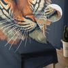 Tiger Headed Animal Sheer Curtains For Living Room Bedroom Tulle Curtain For Kitchen Voile Curtain Blind Panels