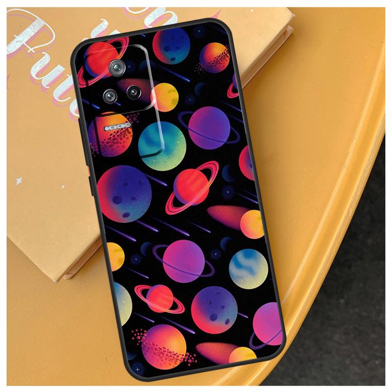 Outer Space Planet Stars Moon Funda For Xiaomi 17 Pro Max 13T 14T 15T 14 15 Ultra POCO X7 X5 X6 F5 F6 F7 Pro F8 Ultra Case