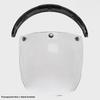 Japanese Three-Button Bubble Lens Motorcycle Helmet