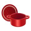 Staub Ceramic Mini Cocotte Round 10cm (Cherry Red)