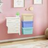 1 Uds 1:12 Cajas de Almacenamiento de Color Mini para Casa de Muñecas con Tapa Modelo Decoración del Hogar Casa de Muñecas Decoraciones de Micro Escena Accesorios Decorativos