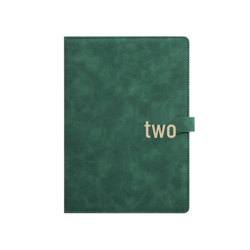Business A5 Notebook Gift Set with U-shaped Buckle Hardcover - Customizable LOGO for Students and Offices